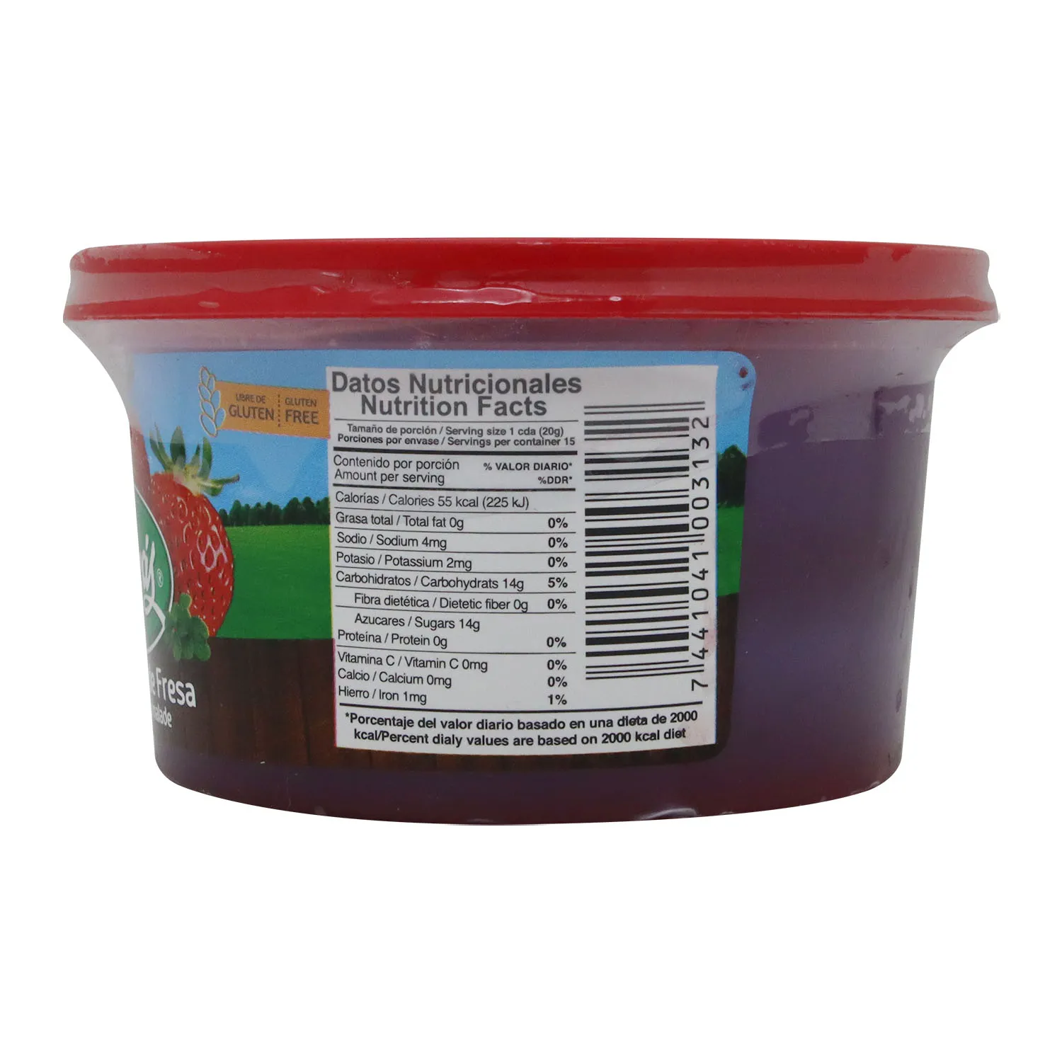 Jalea Fresa Ujarras Envase 300 G