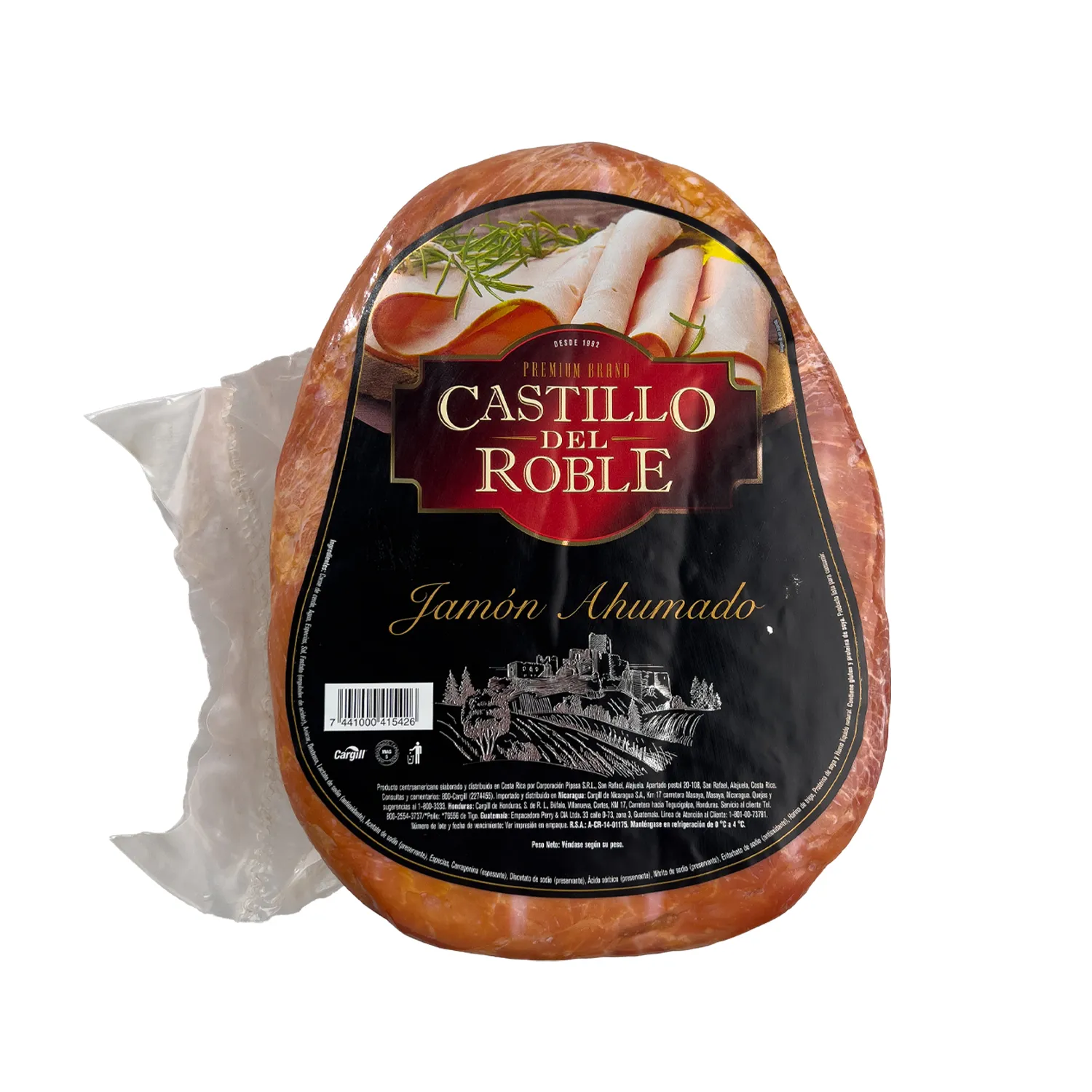 Jamon Cerdo Ahumado Castillo Del Roble