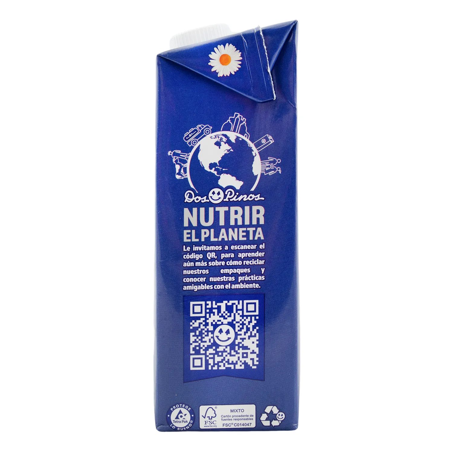 Leche Semi Descremada Dos Pinos Caja 1000 Ml