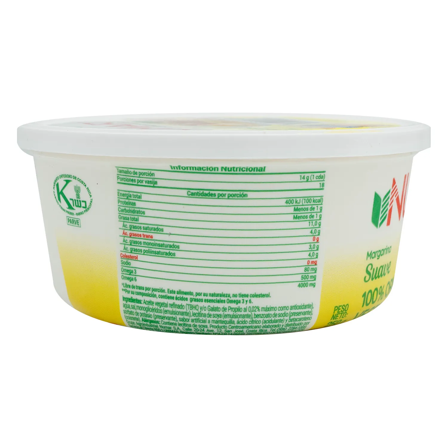 Margarina Regular Suave Numar Envase 250 G