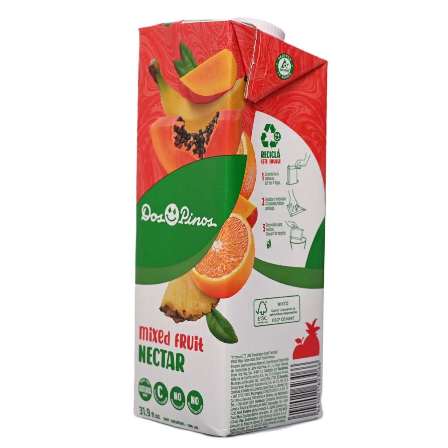 Nectar Frutas Frutas Dos Pinos Tetra Brick 1000 Ml