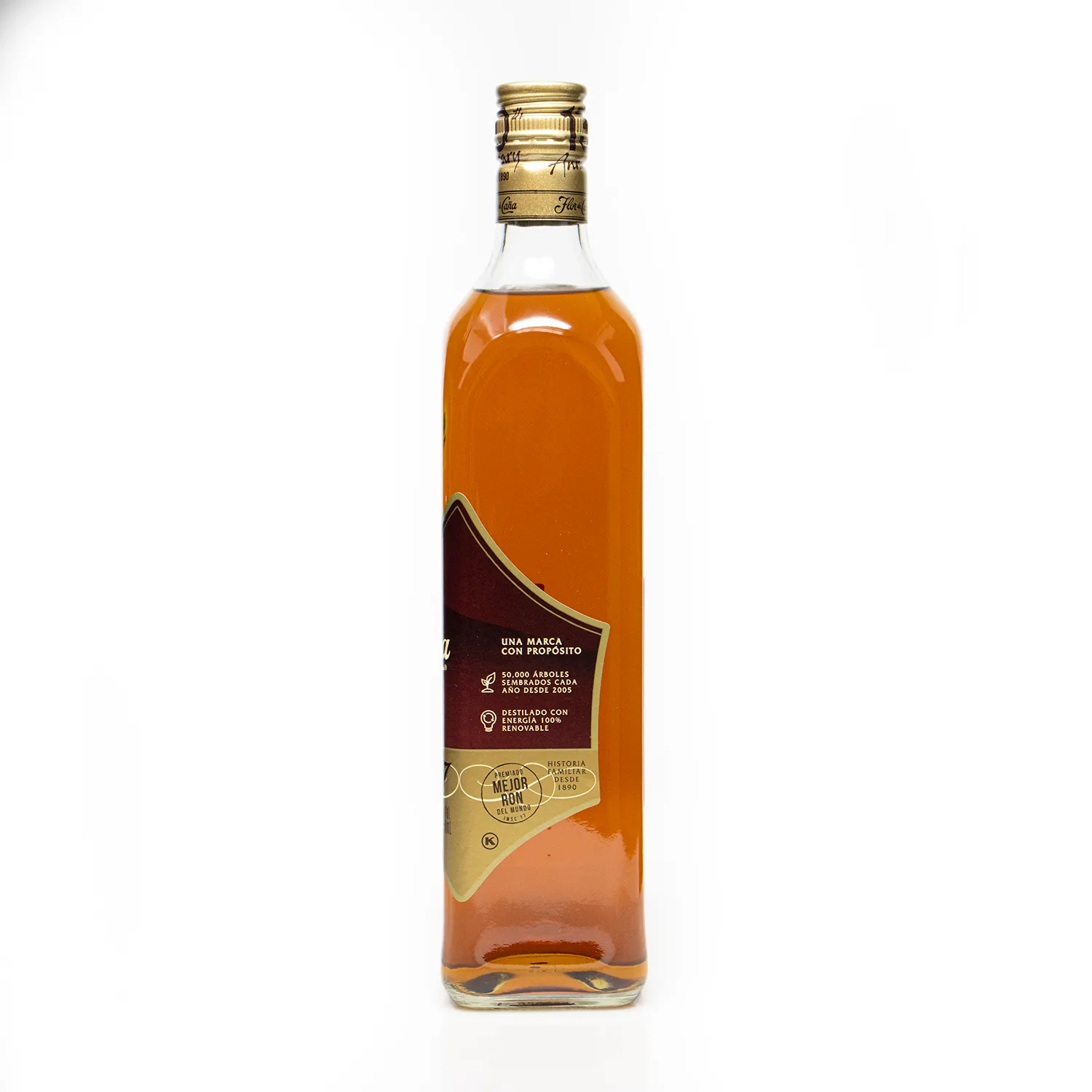 Ron Añejo 7 Años Flor De Cana Botella 750 Ml