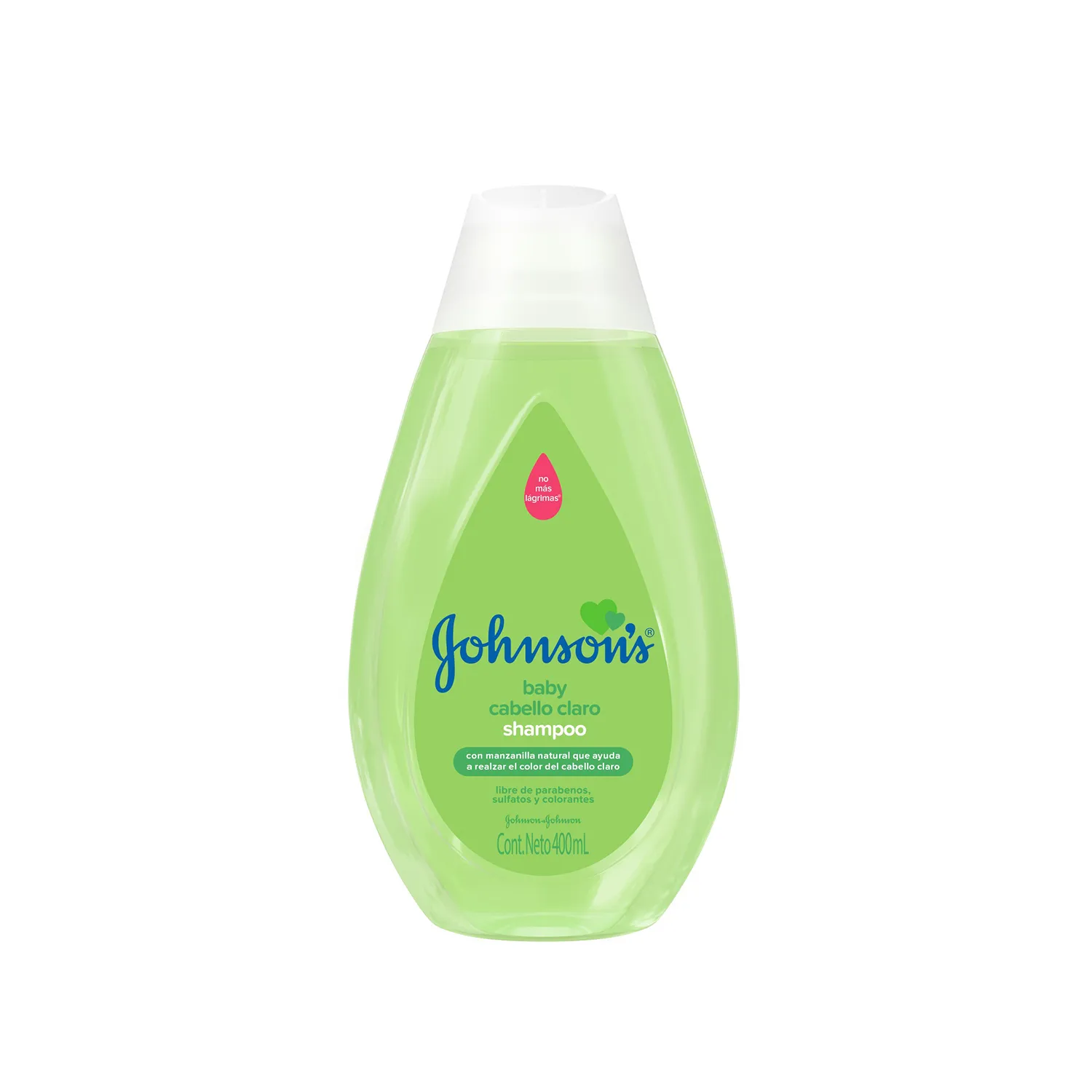 Shampoo Aclarado Manzanilla Johnson & Johnson Envase 400 Ml