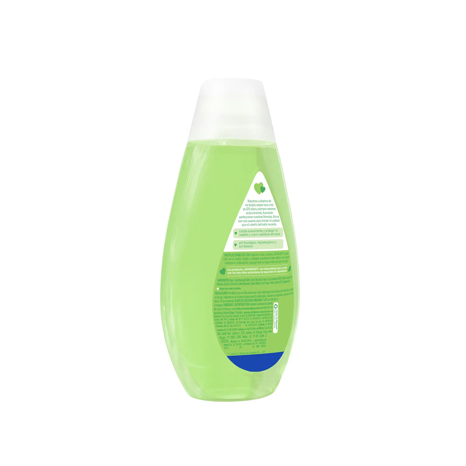 Shampoo Aclarado Manzanilla Johnson&nbsp;& Johnson Envase 400 Ml