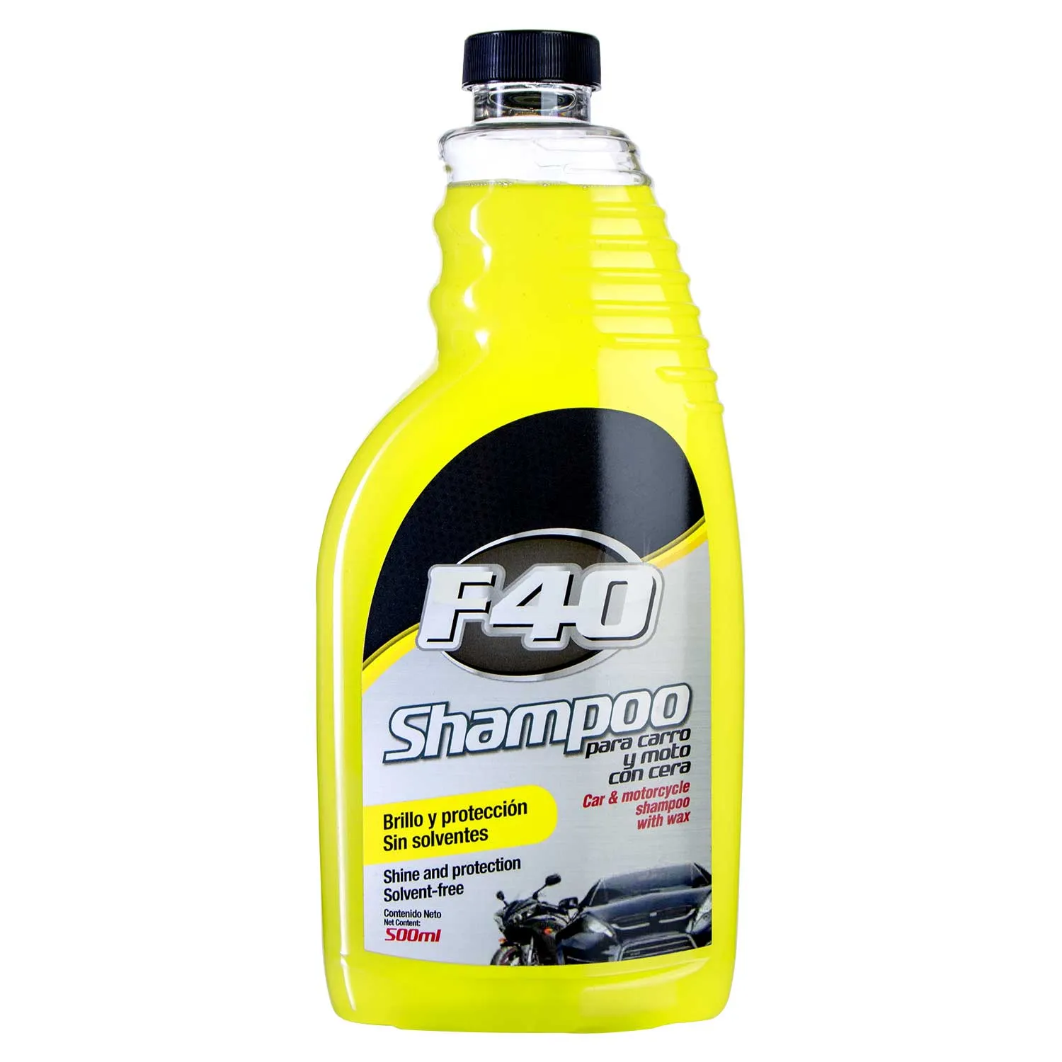 Cuidado Exterior Shampoo C Cera Envase 500 Ml Ferrari Unidad