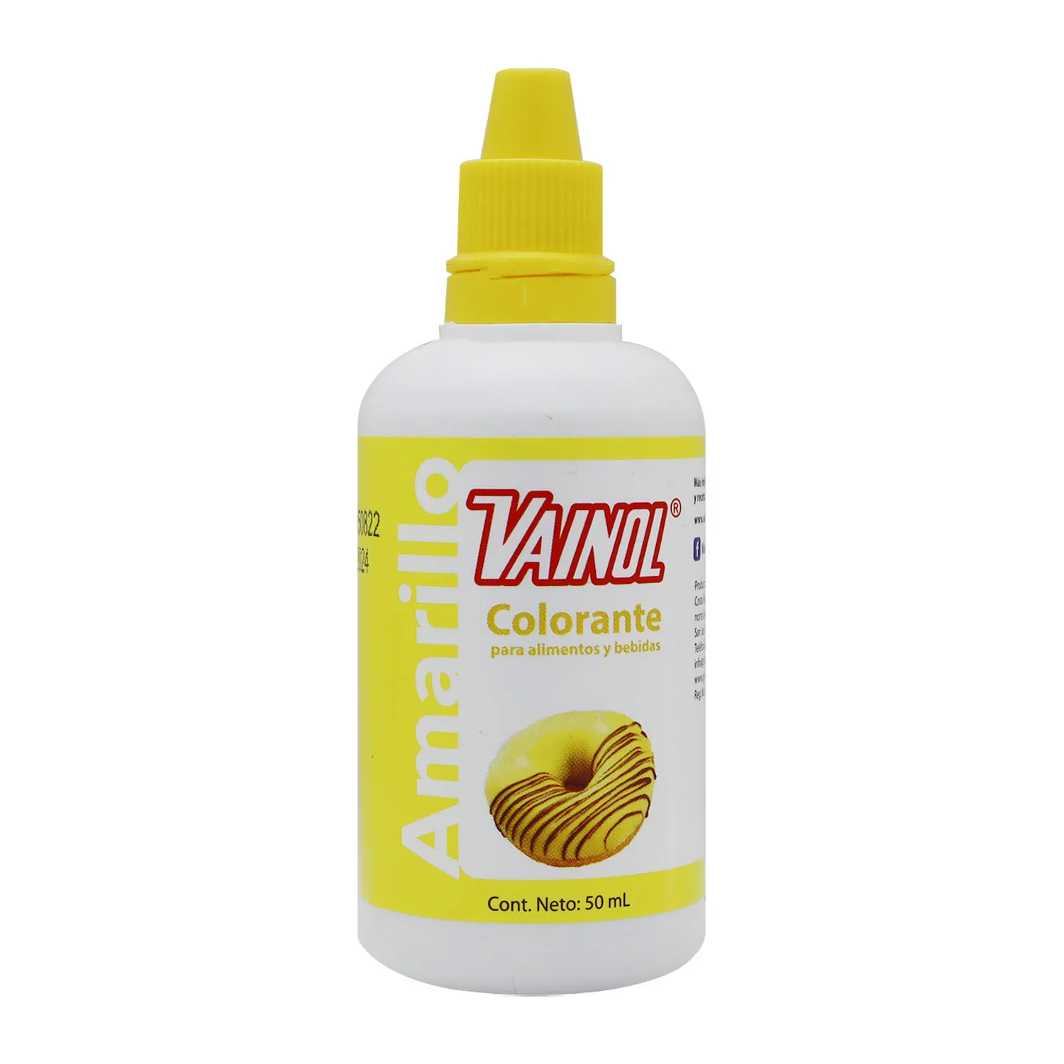 Colorante Amarillo Vainol Envase 50 Ml