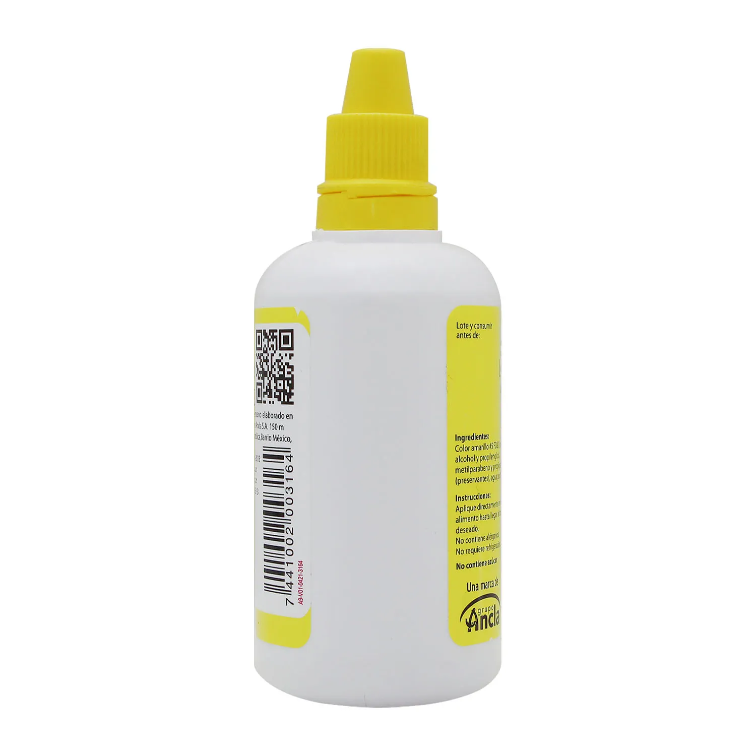 Colorante Amarillo Vainol Envase 50 Ml
