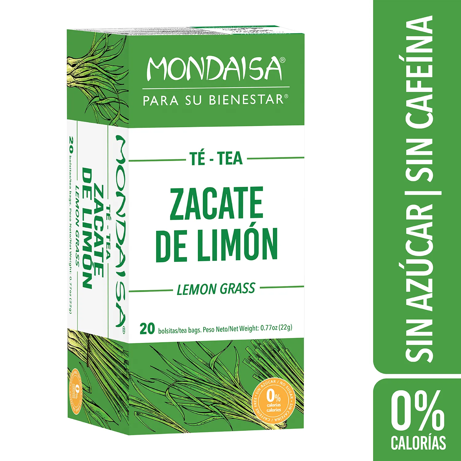 Te Zacate Limon Mondaisa Caja 22 G