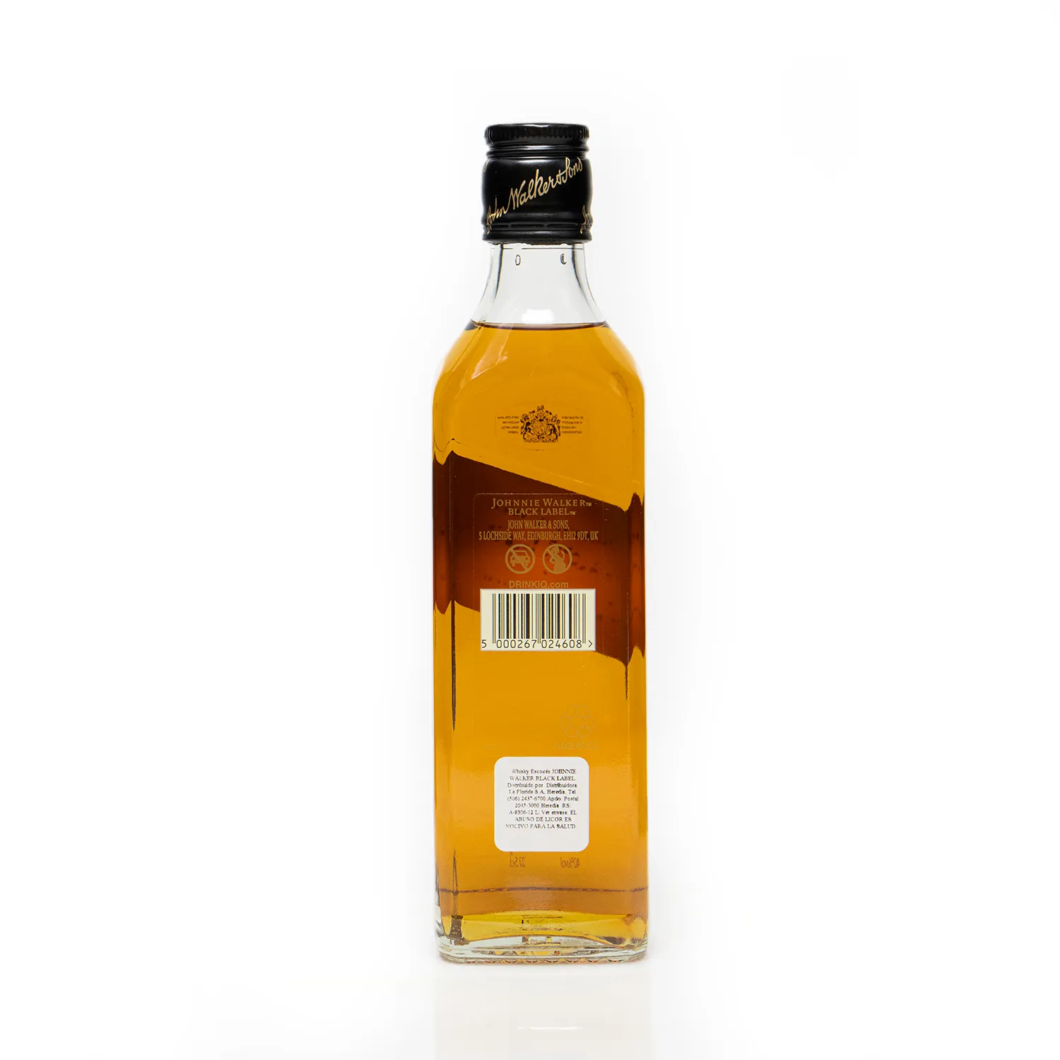 Whisky Escoces 12 Años Johnnie Walker Botella 375 Ml