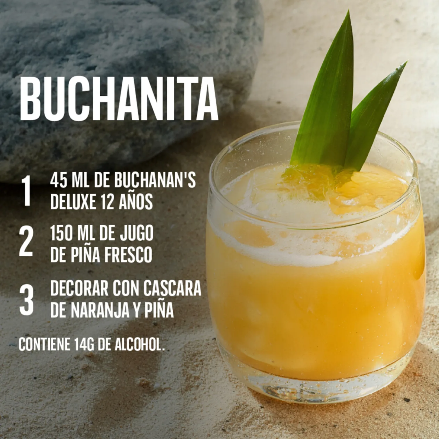 Whisky Escoces 12 Años Buchanan's Botella 750 Ml