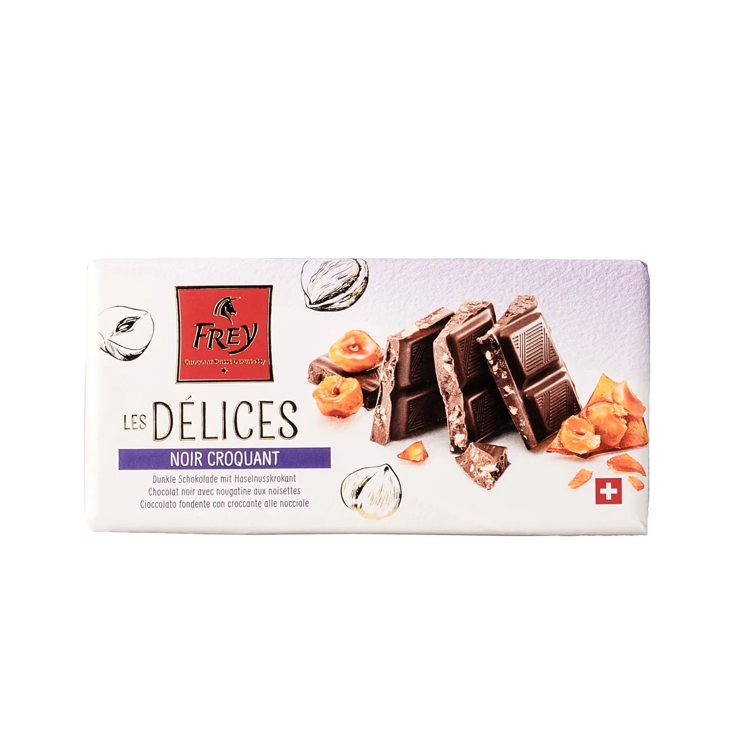 Chocolate Negro Crocante Frey Unidad 100 G