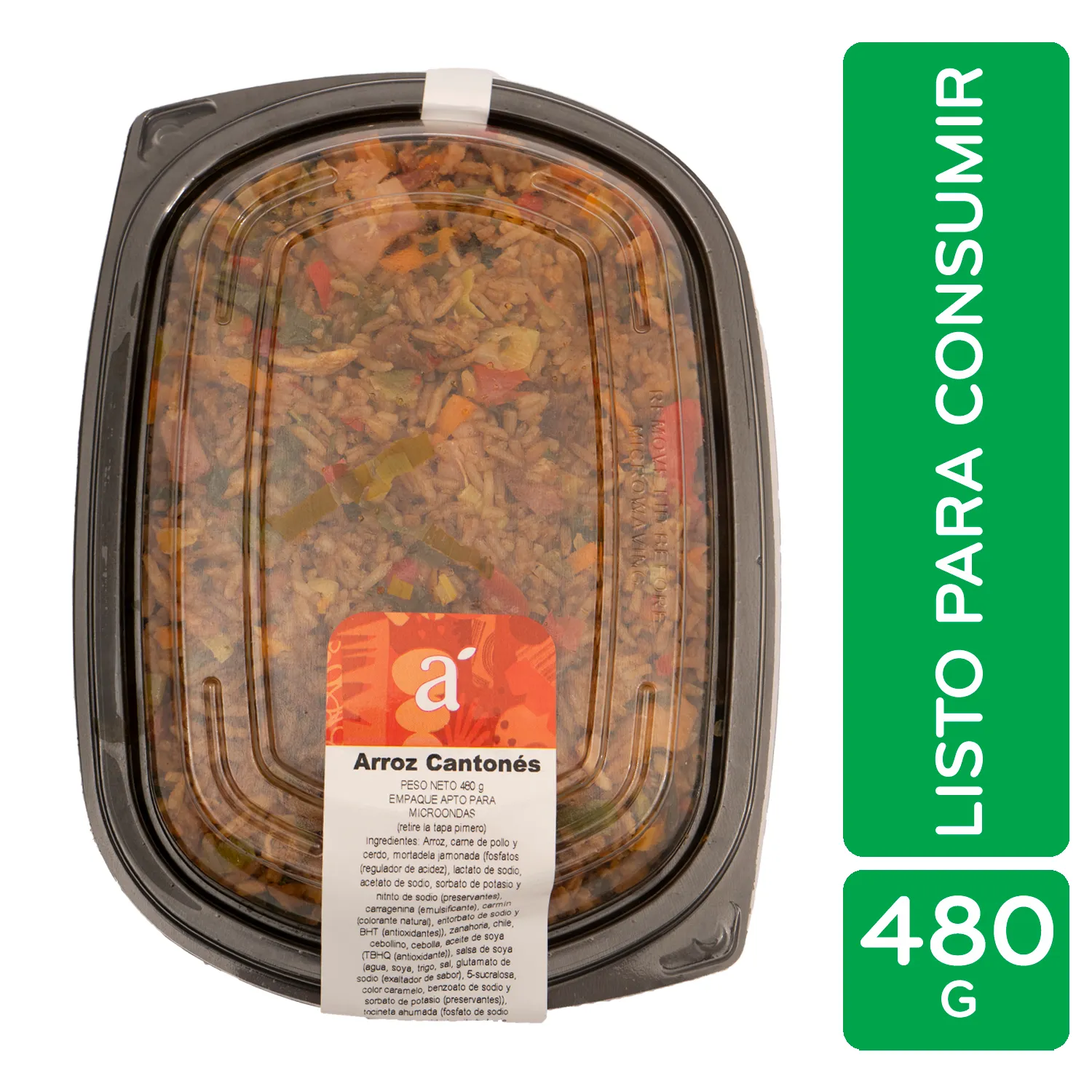 Arroz Cantones Grande Auto Mercado Unidad 480 G