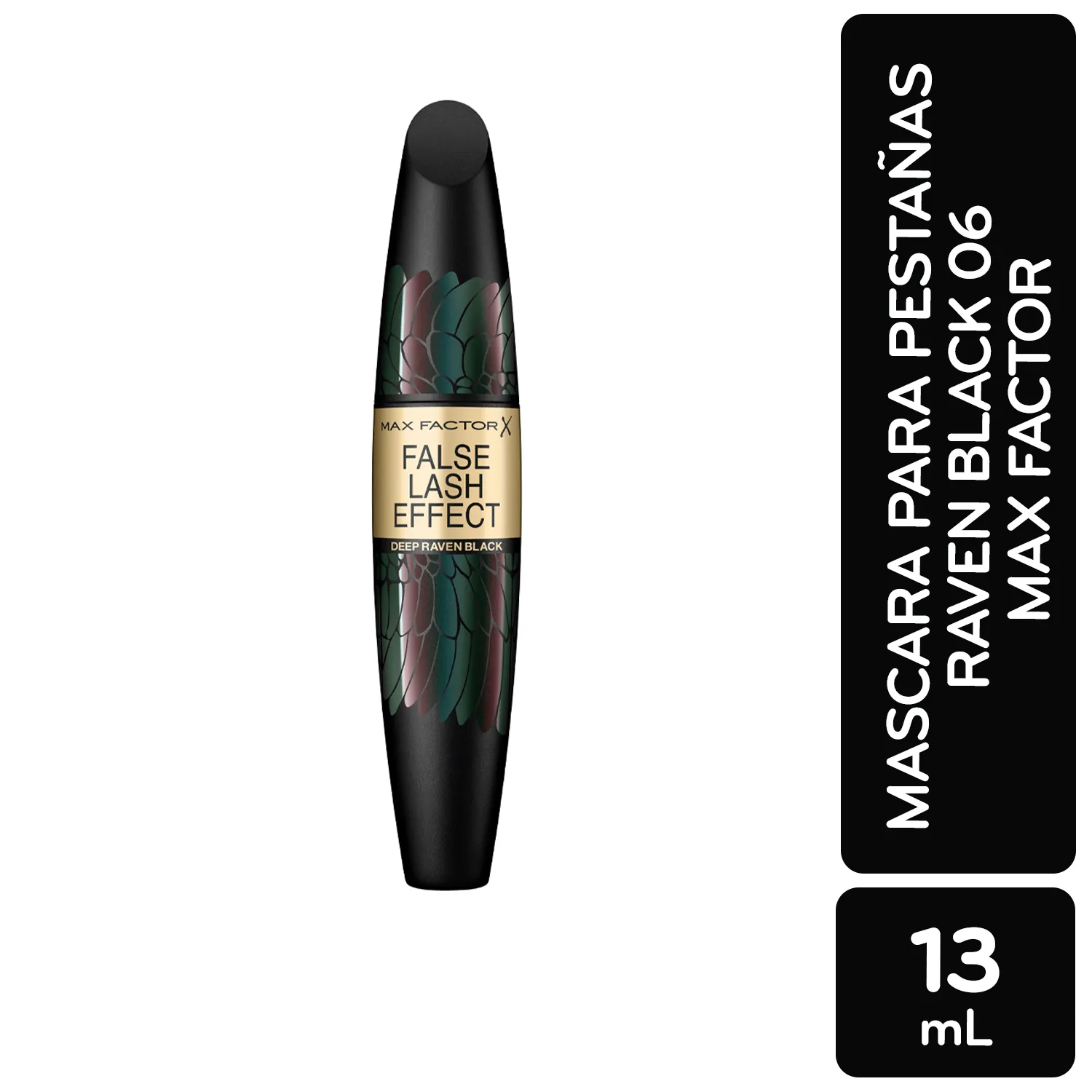 Mascara Para Pestañas Raven Black 06 Max Factor Unidad 13,1ml