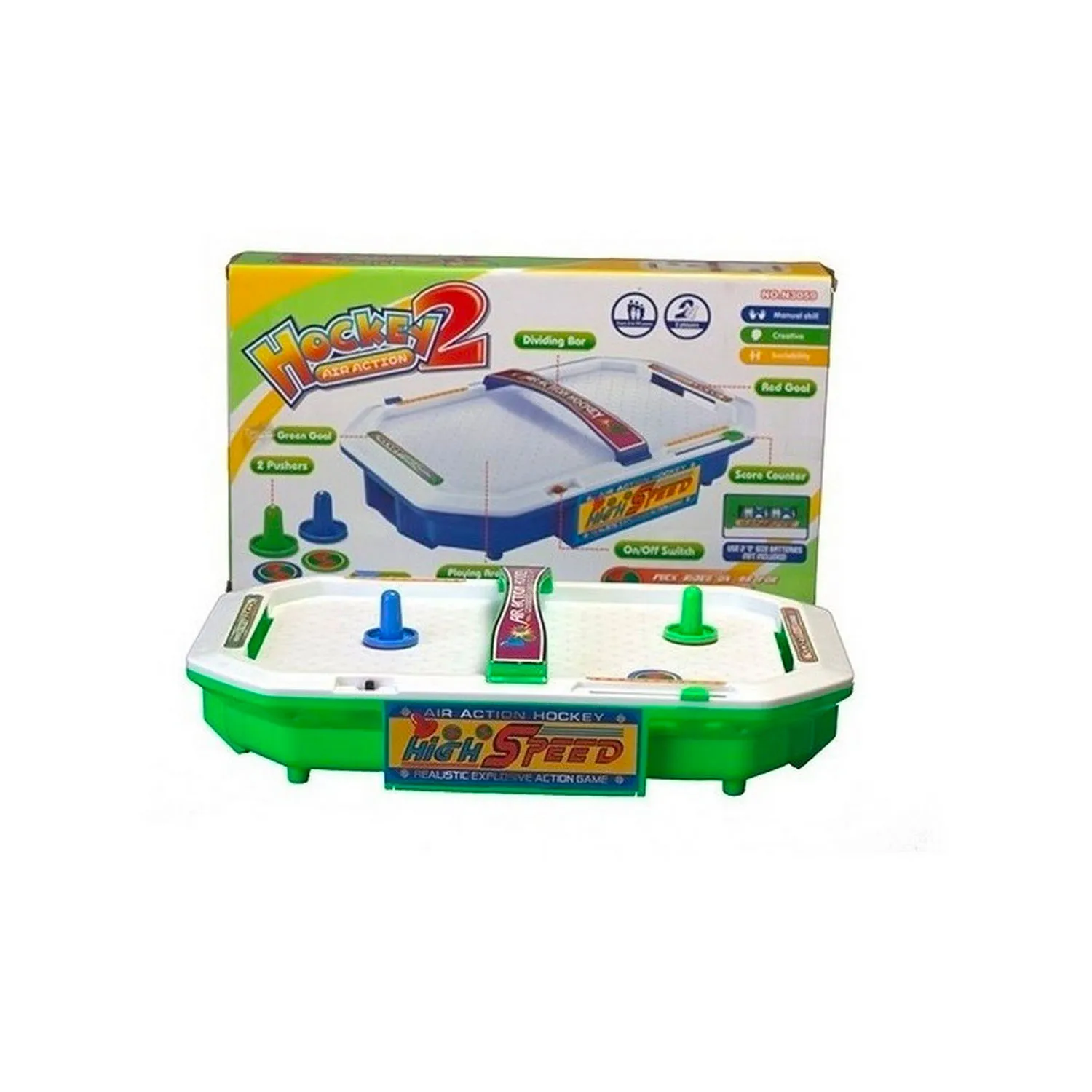 Juguete Juego De Mesa Hockey De Aire Keenway Unidad 1 Unid
