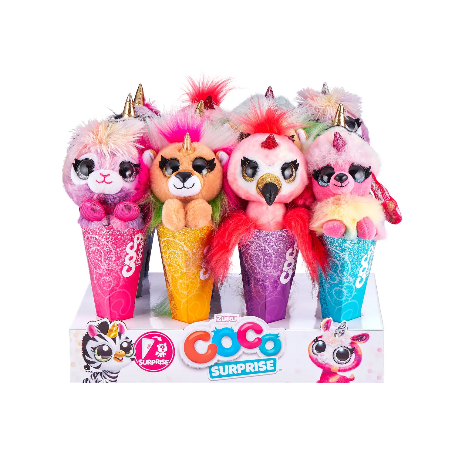 Juguete Peluche Zuru Coco Cones Zuru Unidad 1 Unid