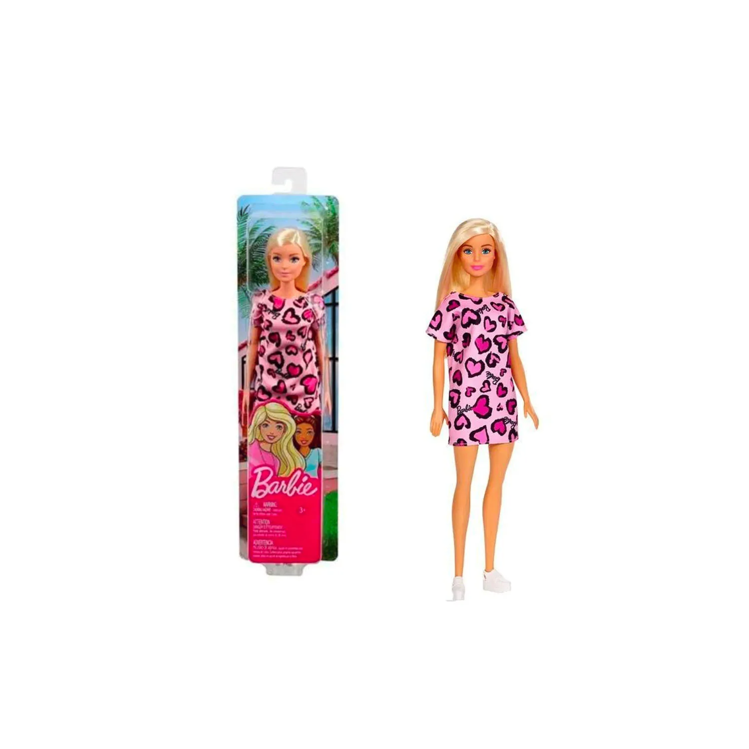 Juguete Muñeca Barbie Basica Mattel Unidad 1 Unid