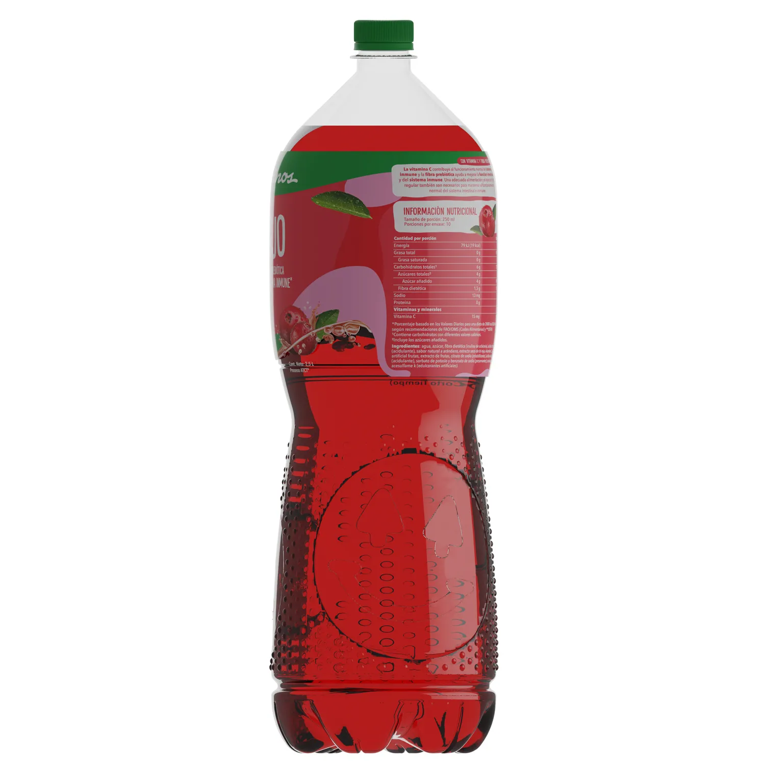 Bebida Te Líquido Arandano Rojo Dos Pinos Botella 2500 Ml
