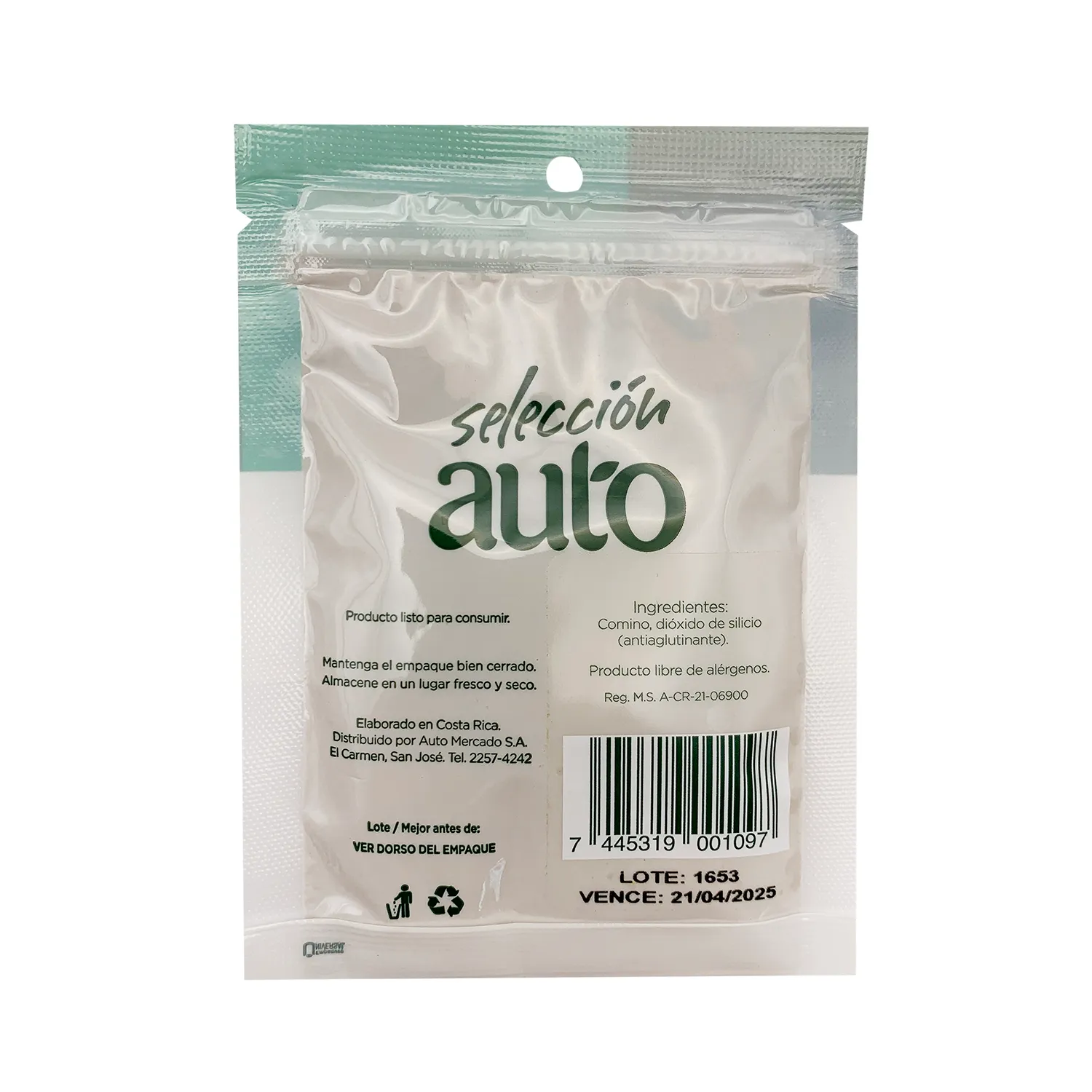 Comino Molida Selección Auto Paquete 28 G