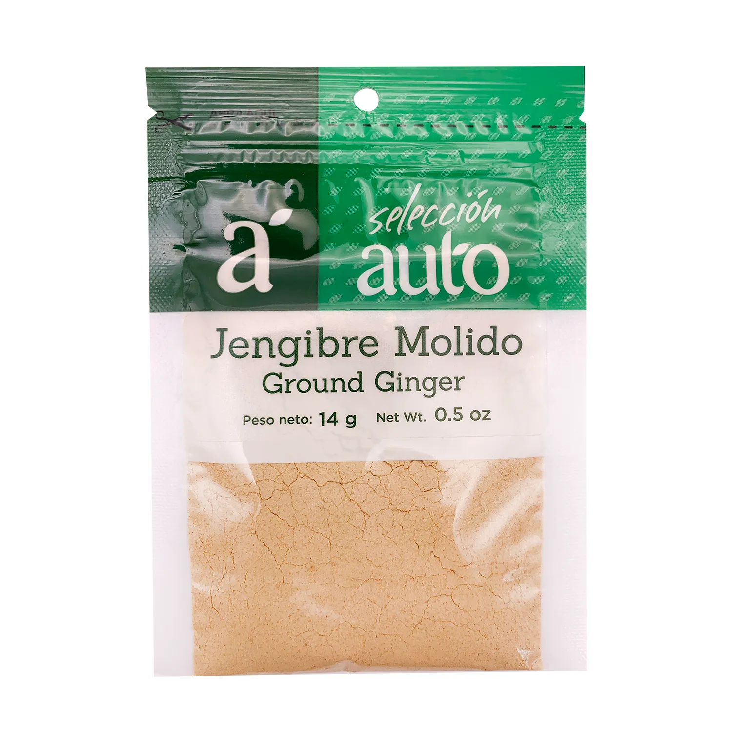 Jengibre Molida Selección Auto Paquete 14 G