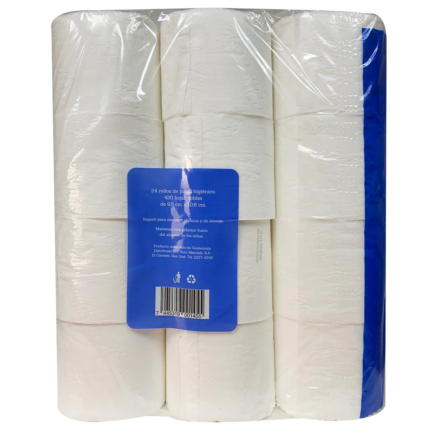 Papel Higienico Doble Hoja Vainilla Y Almendra 24u Selección Auto Paquete 3196 G