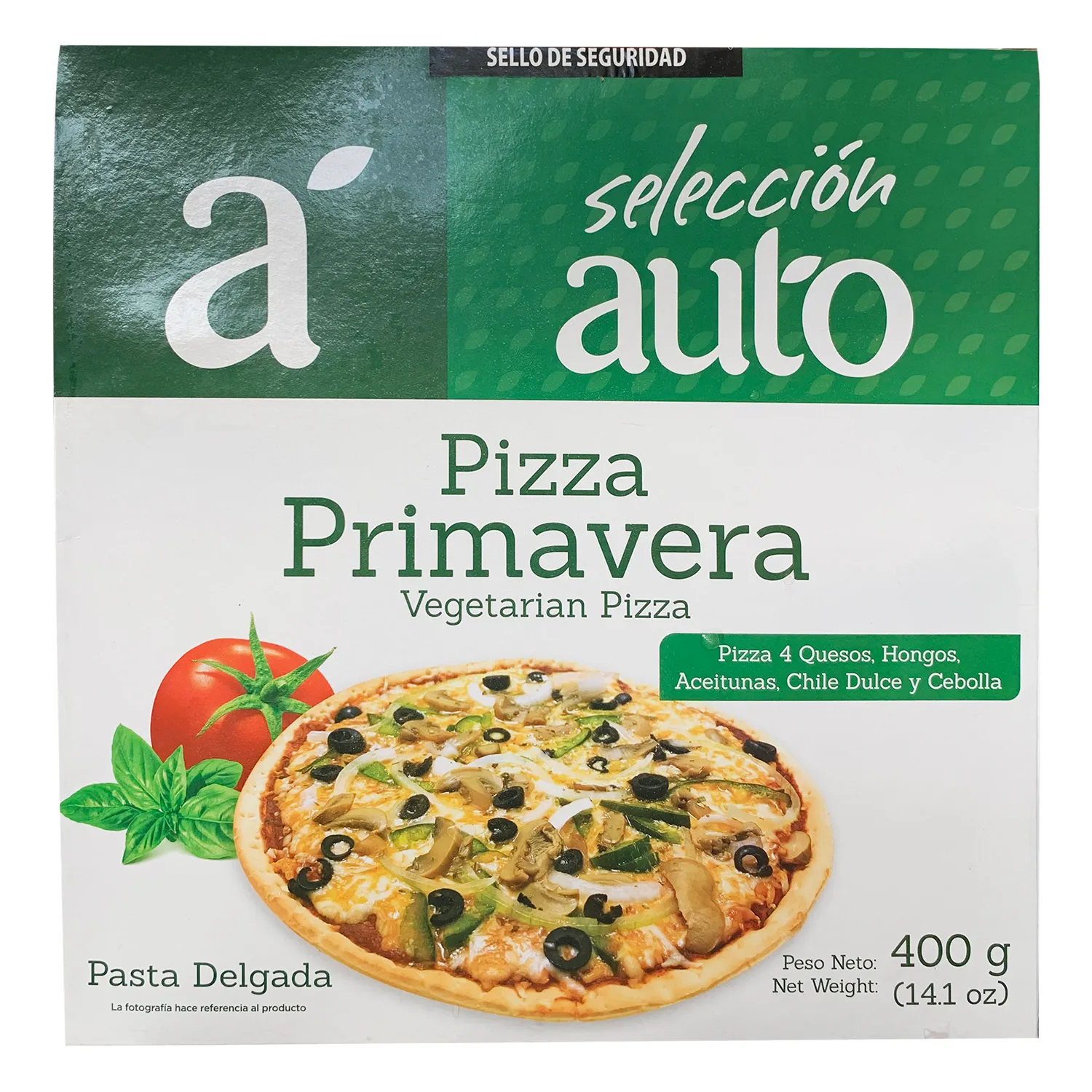 Pizza Primavera Selección Auto Caja 400 G