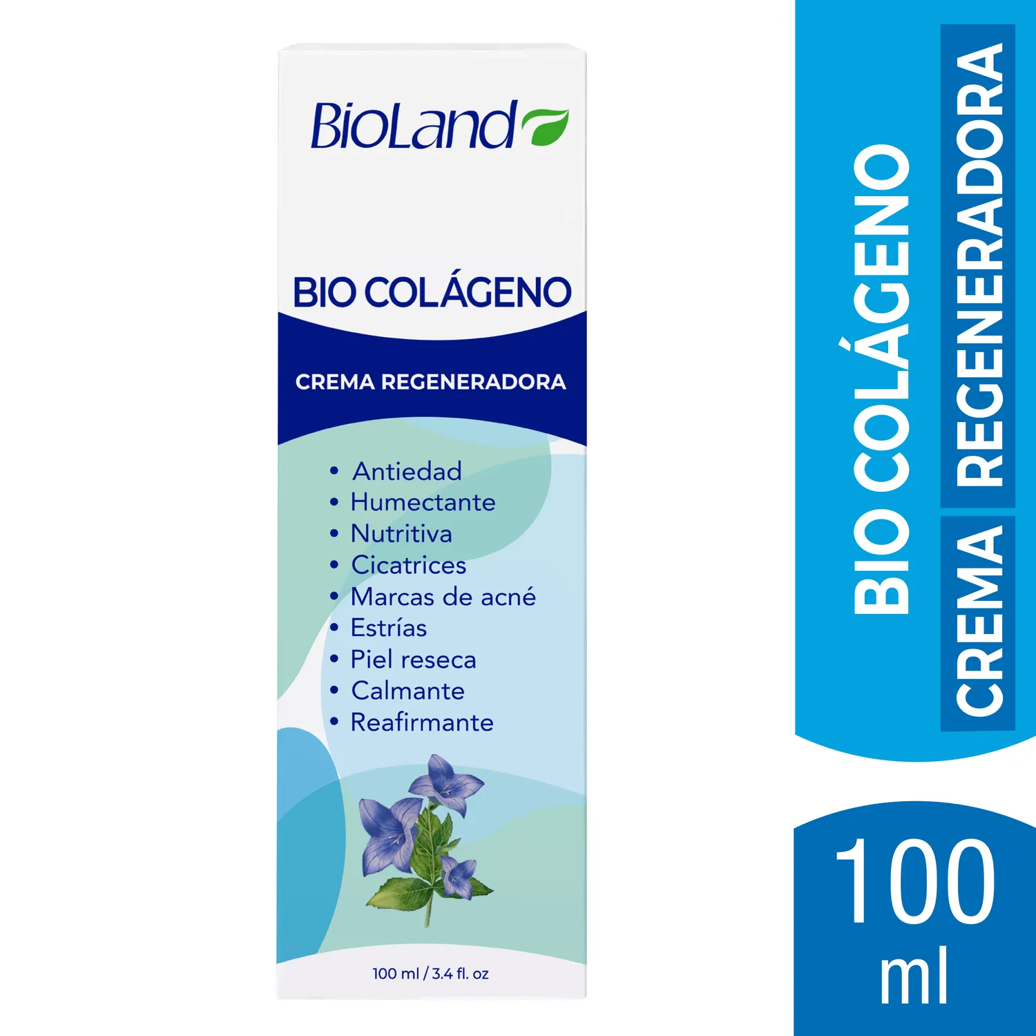 Crema Regeneradora Bio Colageno Bioland Envase 100 Ml