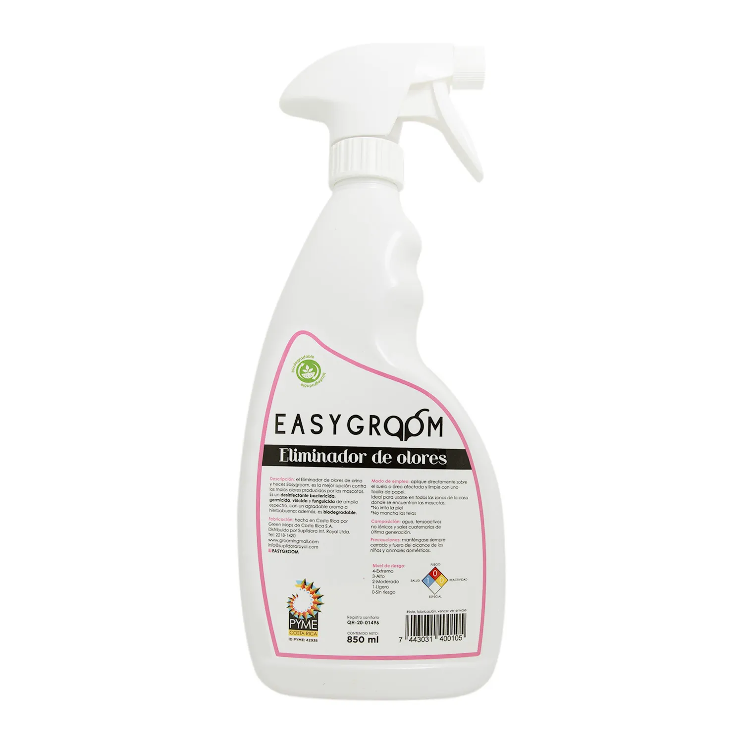Eliminador De Olores Biodegradable Hierbabuena Easygroom