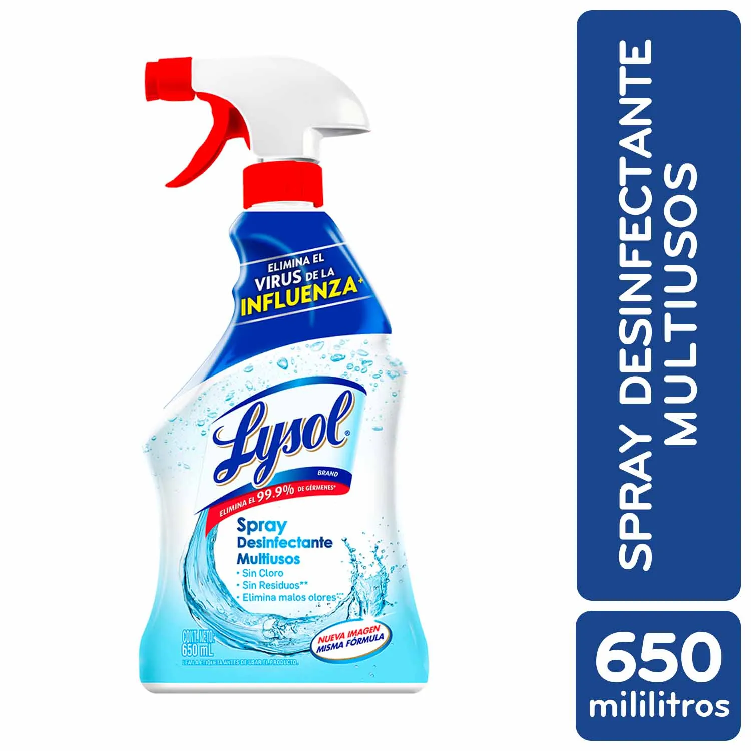 Desinfectante Liquido Sin Cloro Lysol Envase 650 Ml