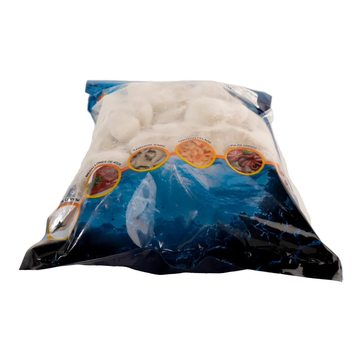 Camarón Cultivo 26/30 Tail On Paquete De Ahorro Familiar Bolsa 1300 Gramos