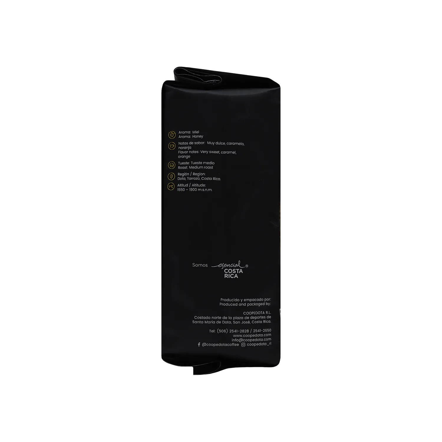 Cafe Molido Gourmet Tueste Medio Reserva Coopedota R.l Paquete 340 G
