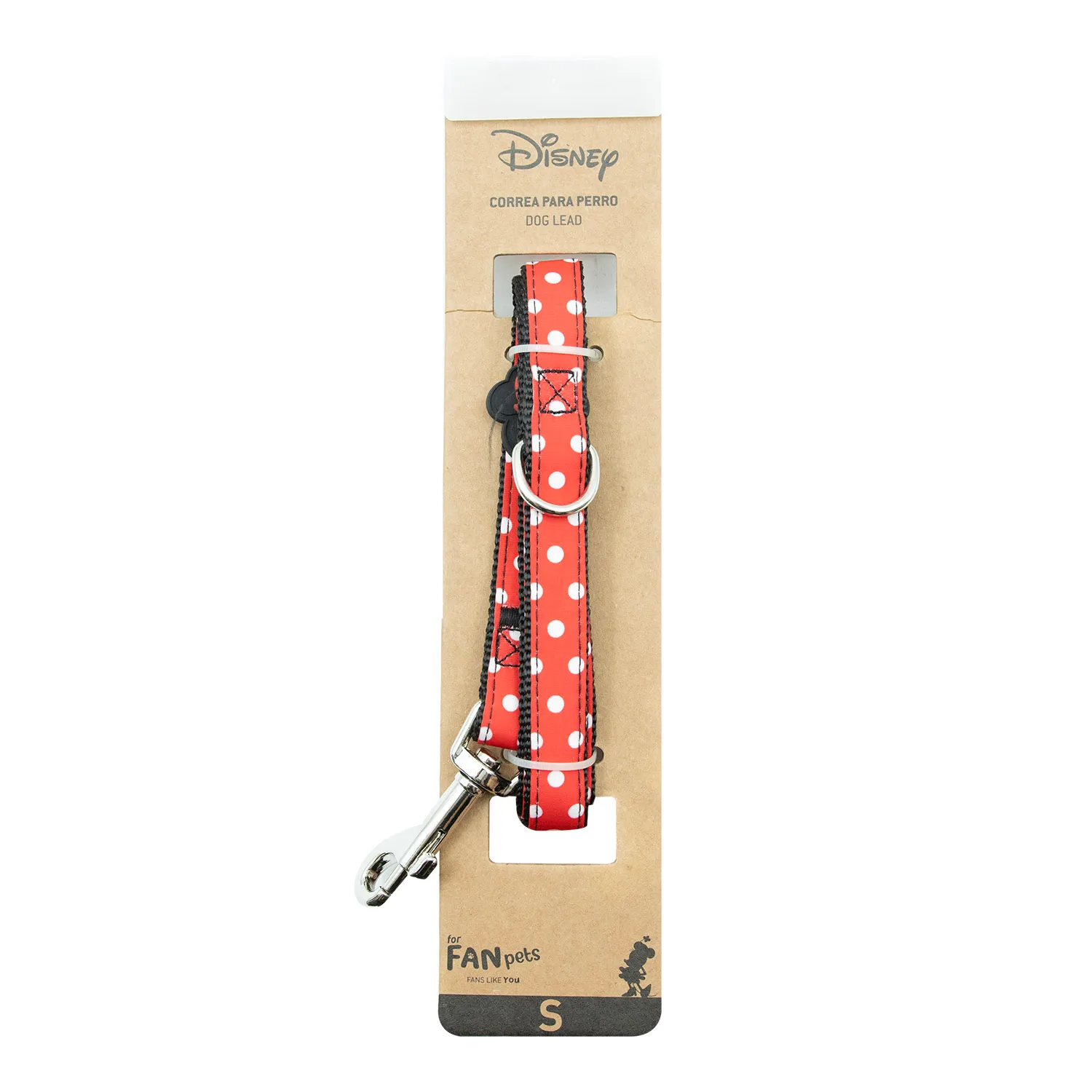 Correa Perro Talla S Minnie Disney