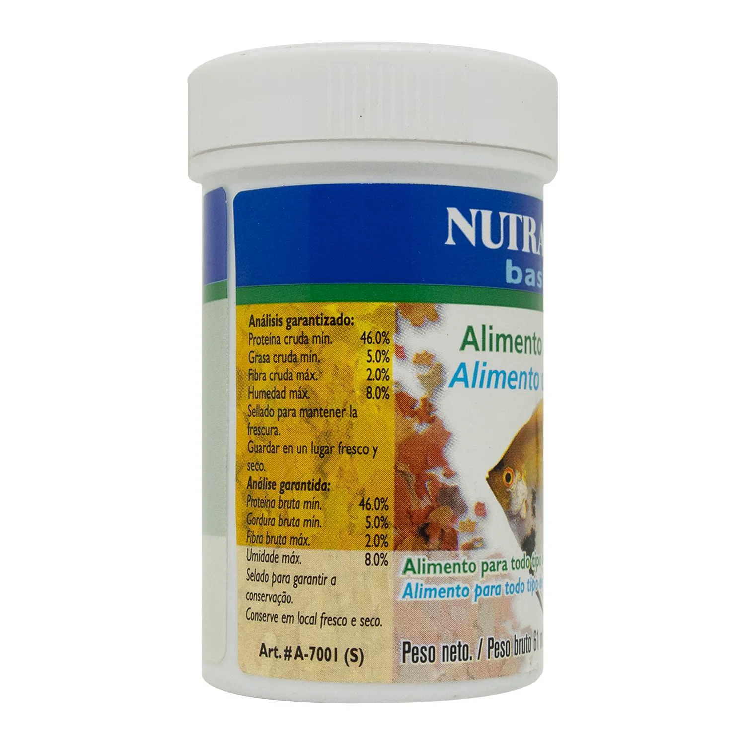 Alimento Pez Tropical Nutrafin Envase 12 G