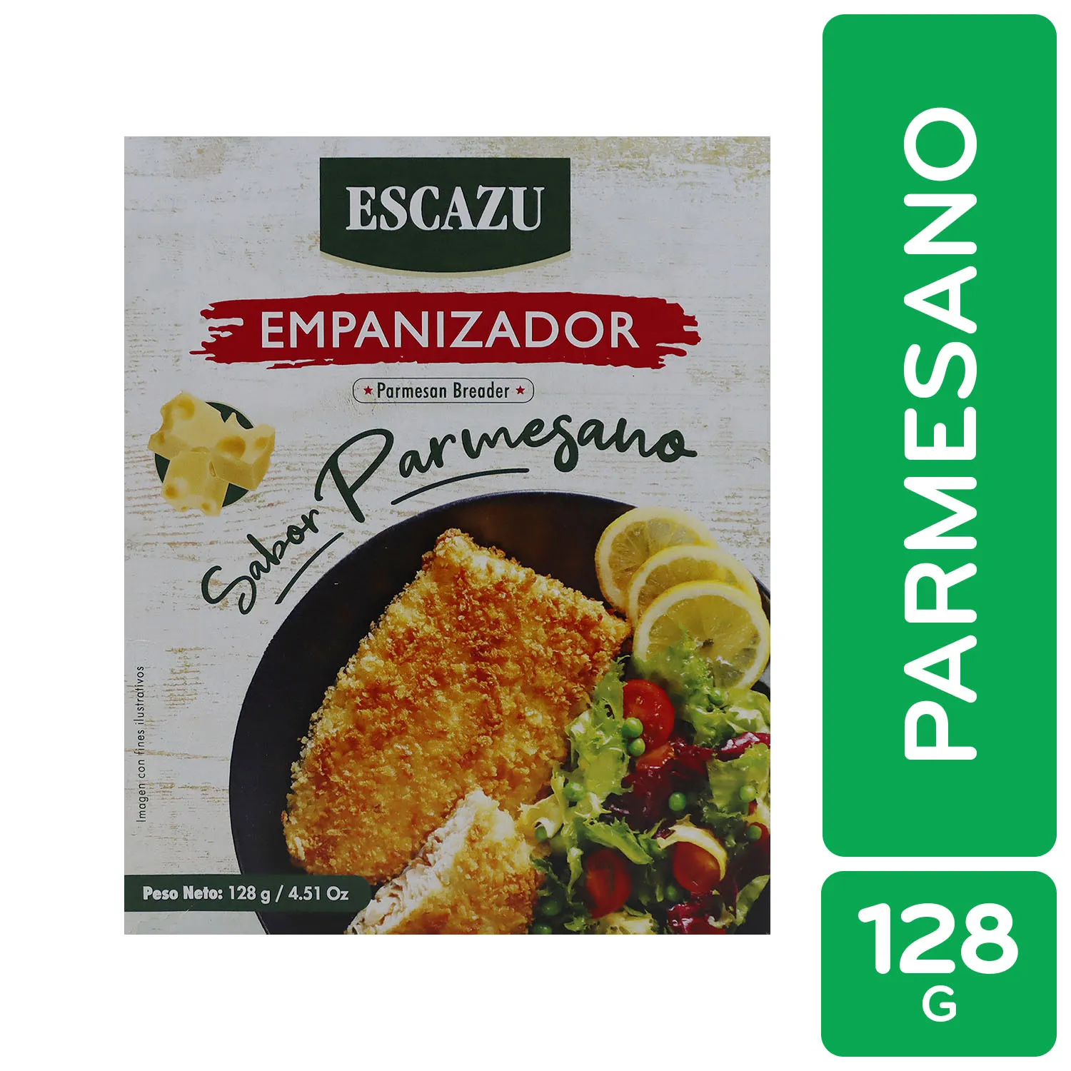 Empanizador Parmesano Escazu Caja 128 G