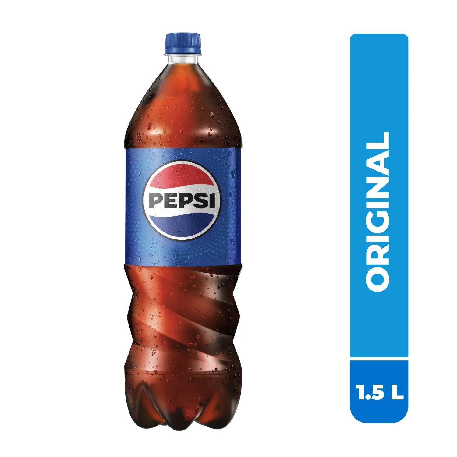 Bebida Gaseosa Regular Cola Pepsi Botella 1500 Ml
