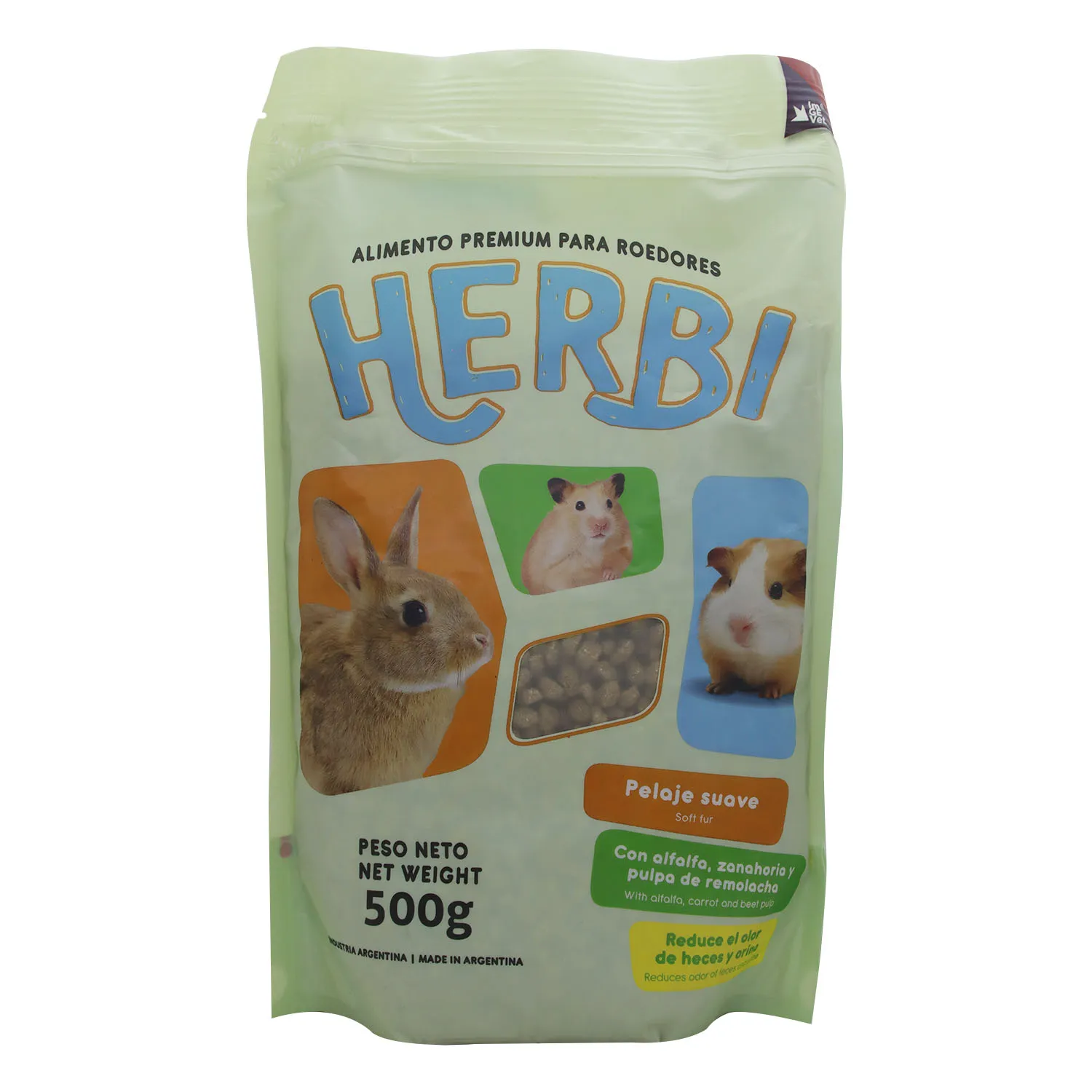 Alimento Completo Premium Para Roedores Herbi