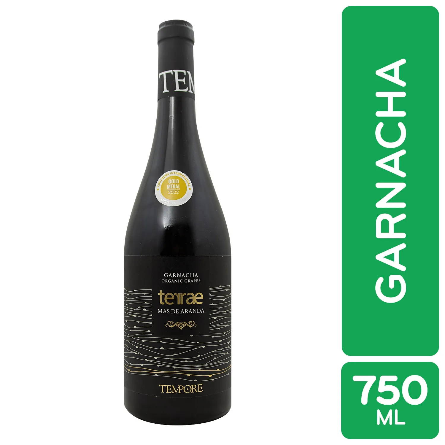 Vino Tinto España Garnacha Orgánico Vegano Mas De Aranda Terrae