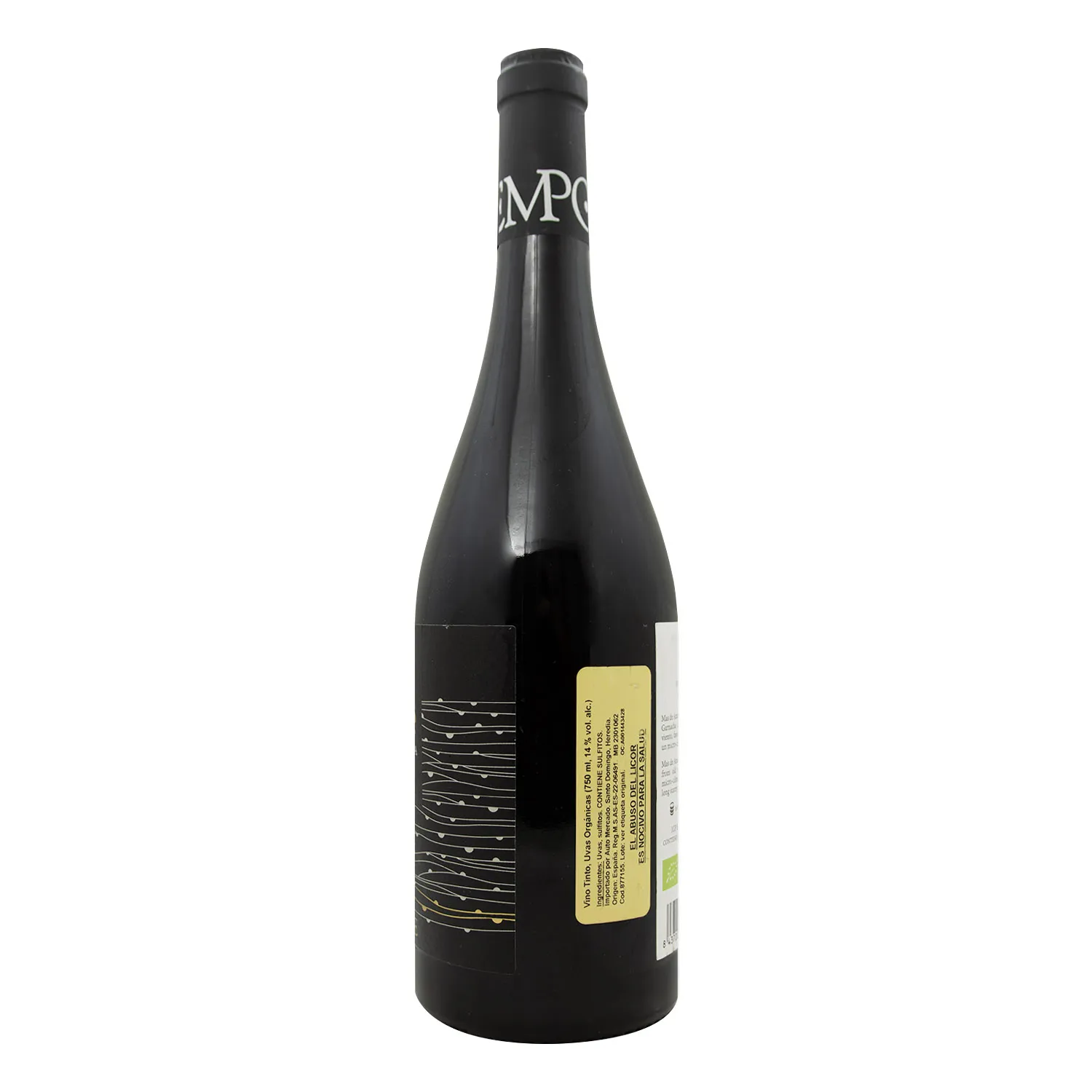 Vino Tinto España Garnacha Orgánico Vegano Mas De Aranda Terrae