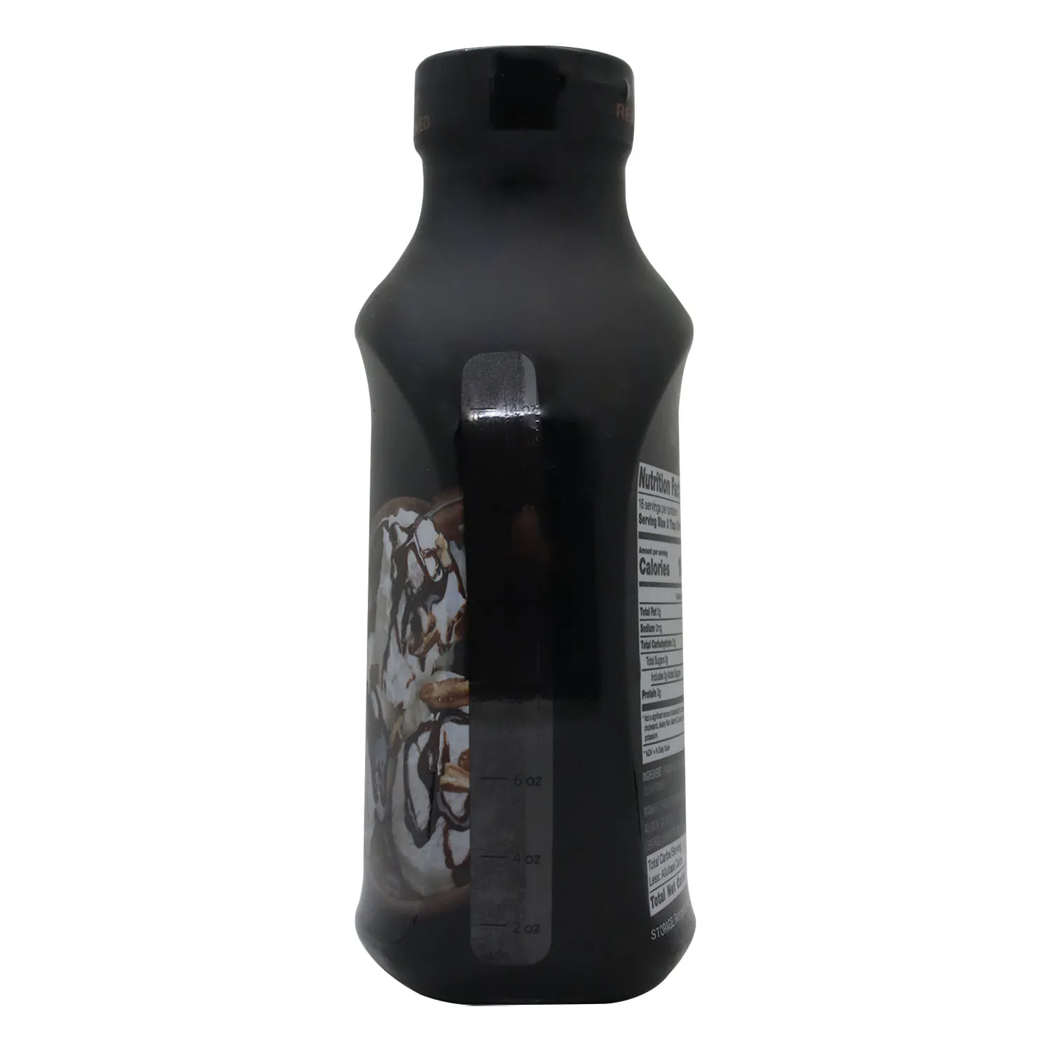 Sirope Pancake Chocolate Organico Endulzado Alulosa Rx Sugar Envase 473 Ml