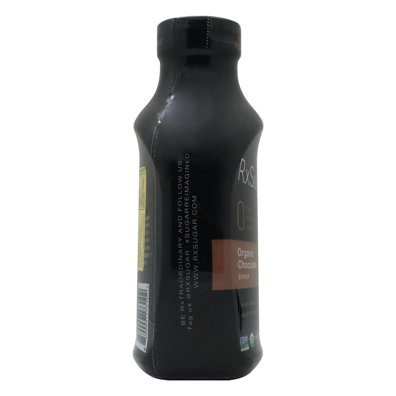 Sirope Pancake Chocolate Organico Endulzado Alulosa Rx Sugar Envase 473 Ml