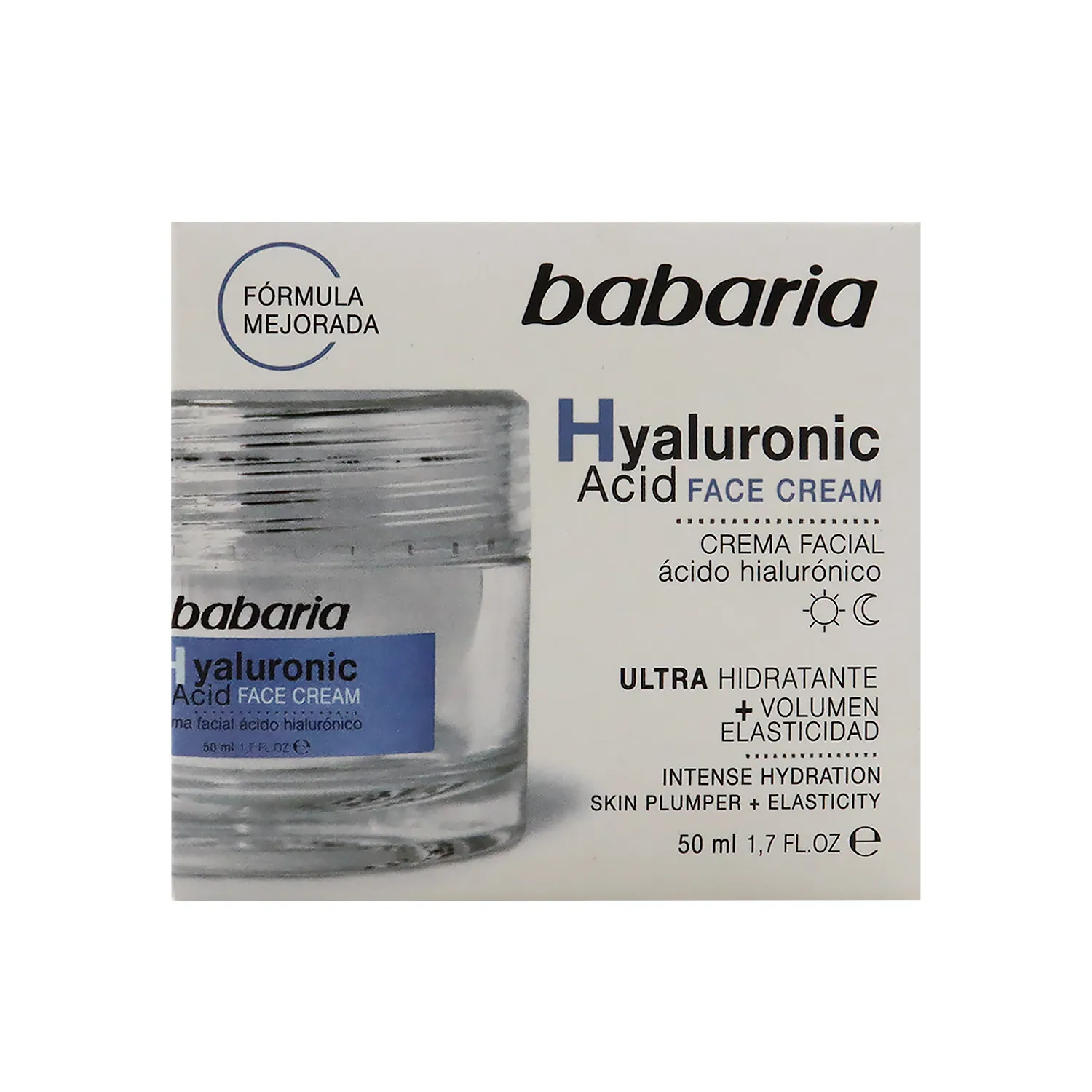 Crema Facial Acido Hialuronico Babaria Caja 50 Ml