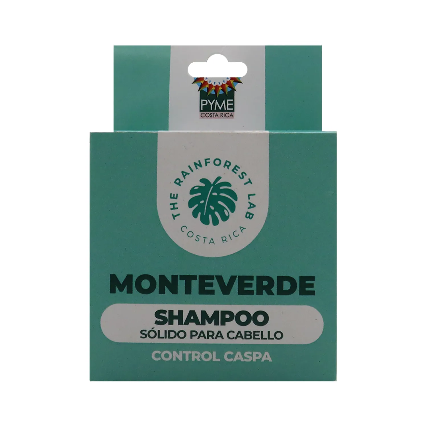 Shampoo Natural Monteverde Control Caspa The Rainforest Lab Caja 60 G