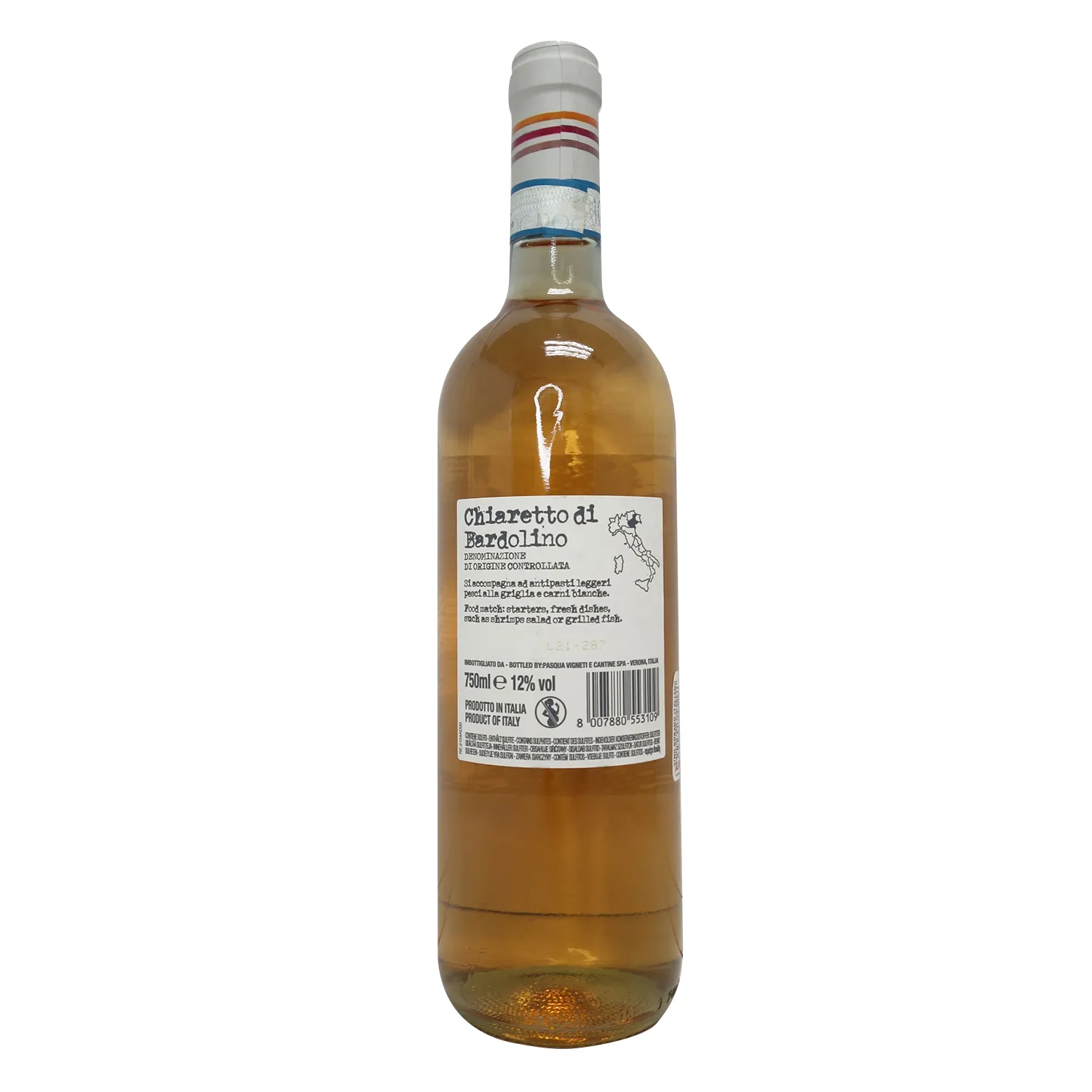 Vino Rosado Italia Pasqua Botella 750 Ml
