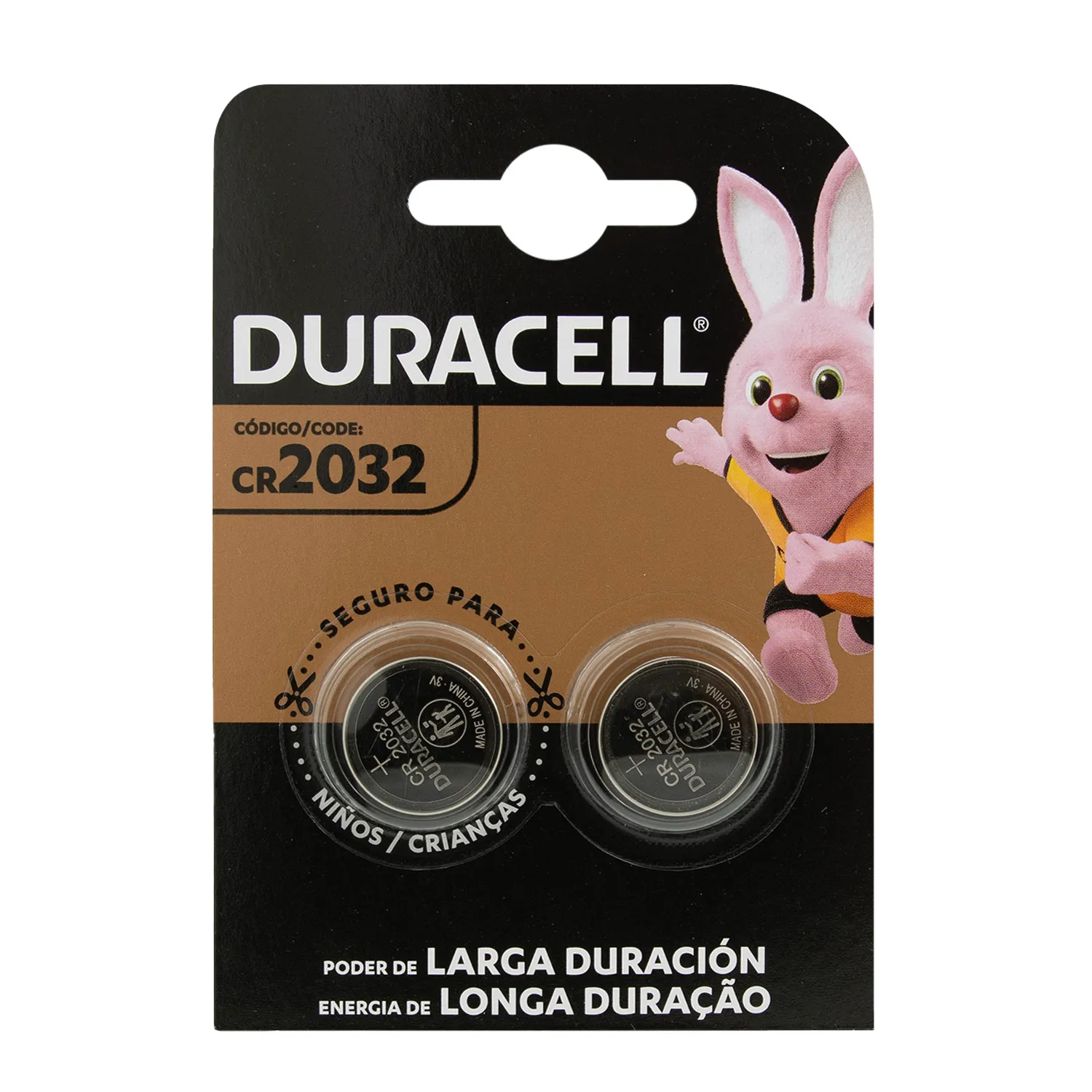 Bateria Tipo Pastilla 3v Duracell Blister 2 Unidad