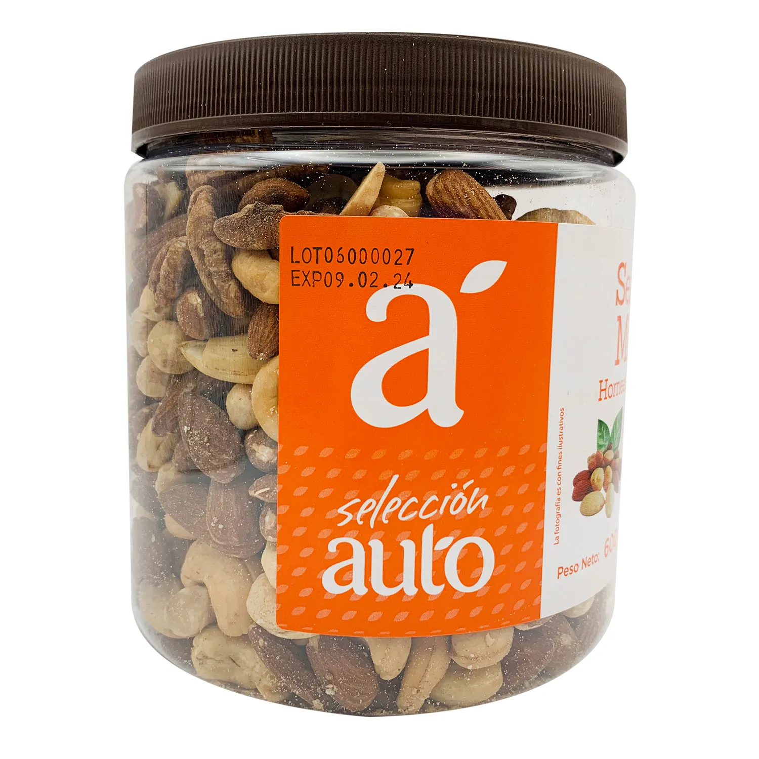 Semillas Mixtas Horneado Selección Auto Envase 600 G
