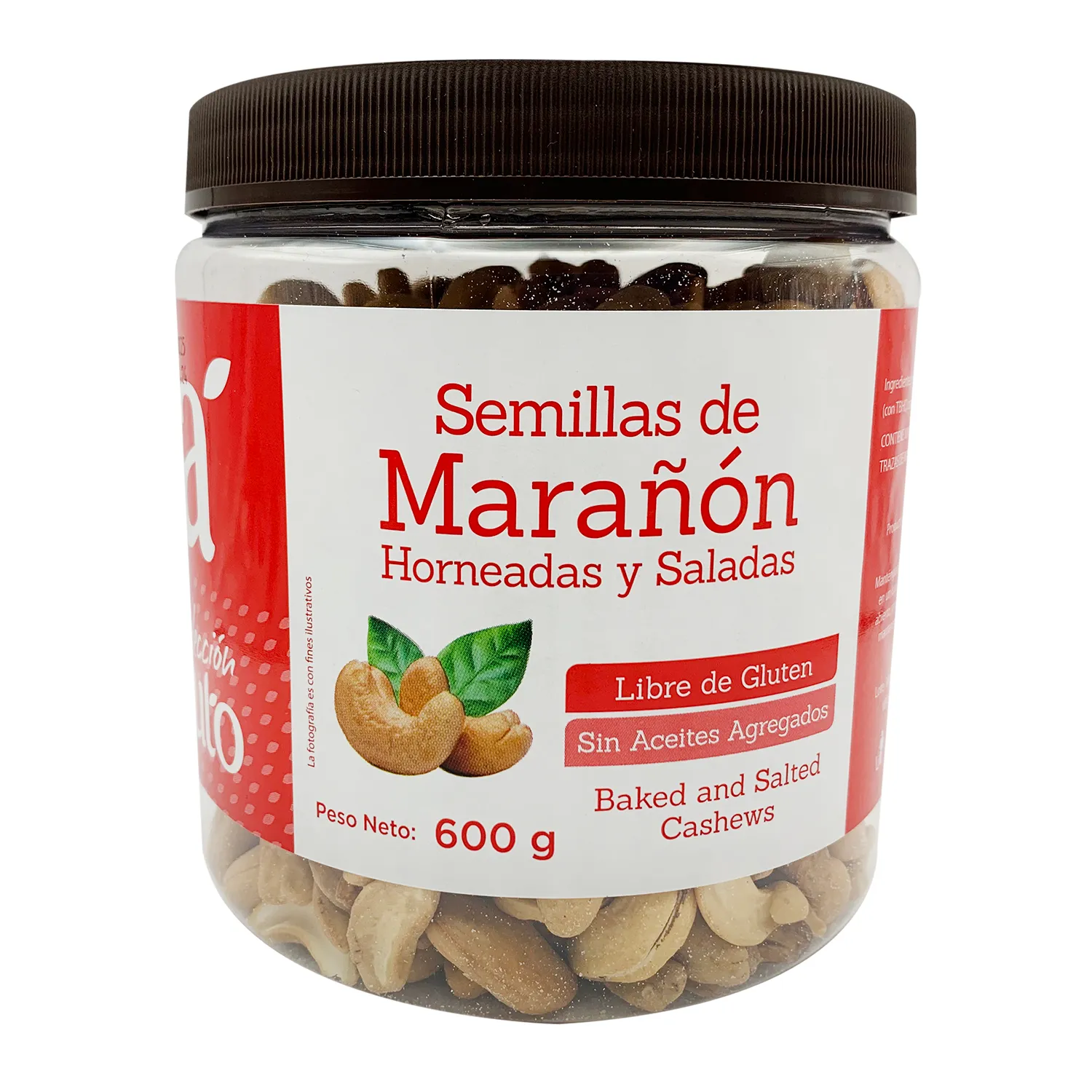 Marañon Horneado Selección Auto Envase 600 G