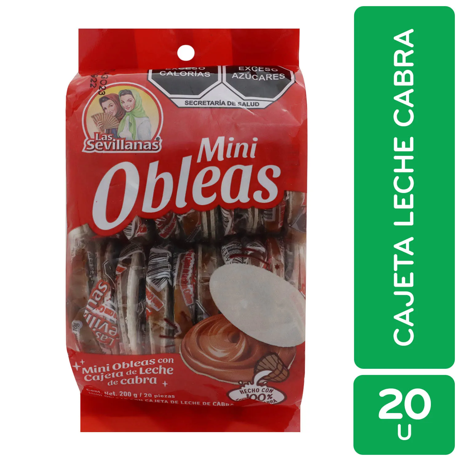 Mini Obleas Con Cajeta