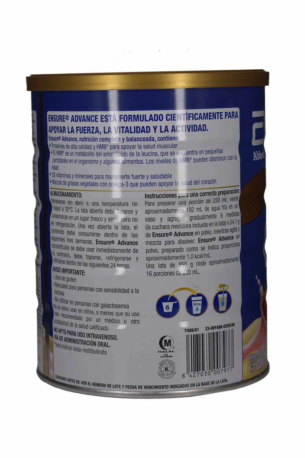 Complemento Liquido Alimenticio Fresa Ensure
