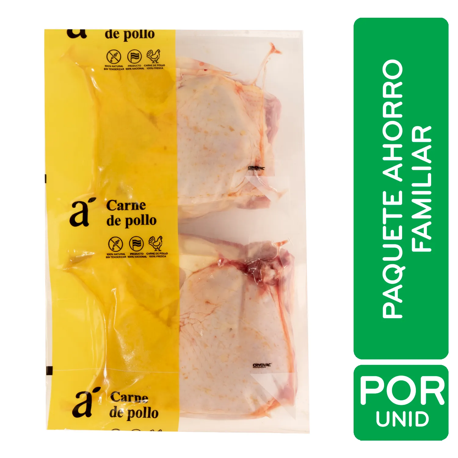 Muslo De Pollo Paquete De Ahorro Familiar Automercado Kilogramo