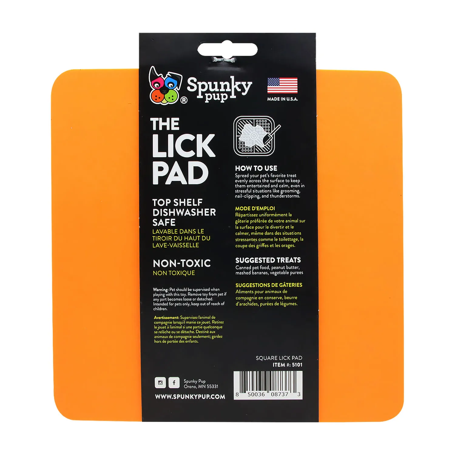 Lick Pad Salud Oral Mascota Spunky Pup