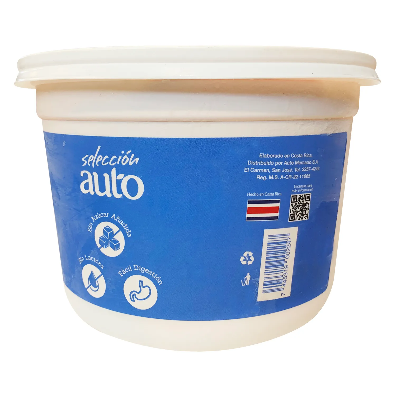 Helado Naranja Holandesa Deslactosado Selección Auto Envase 1000 G